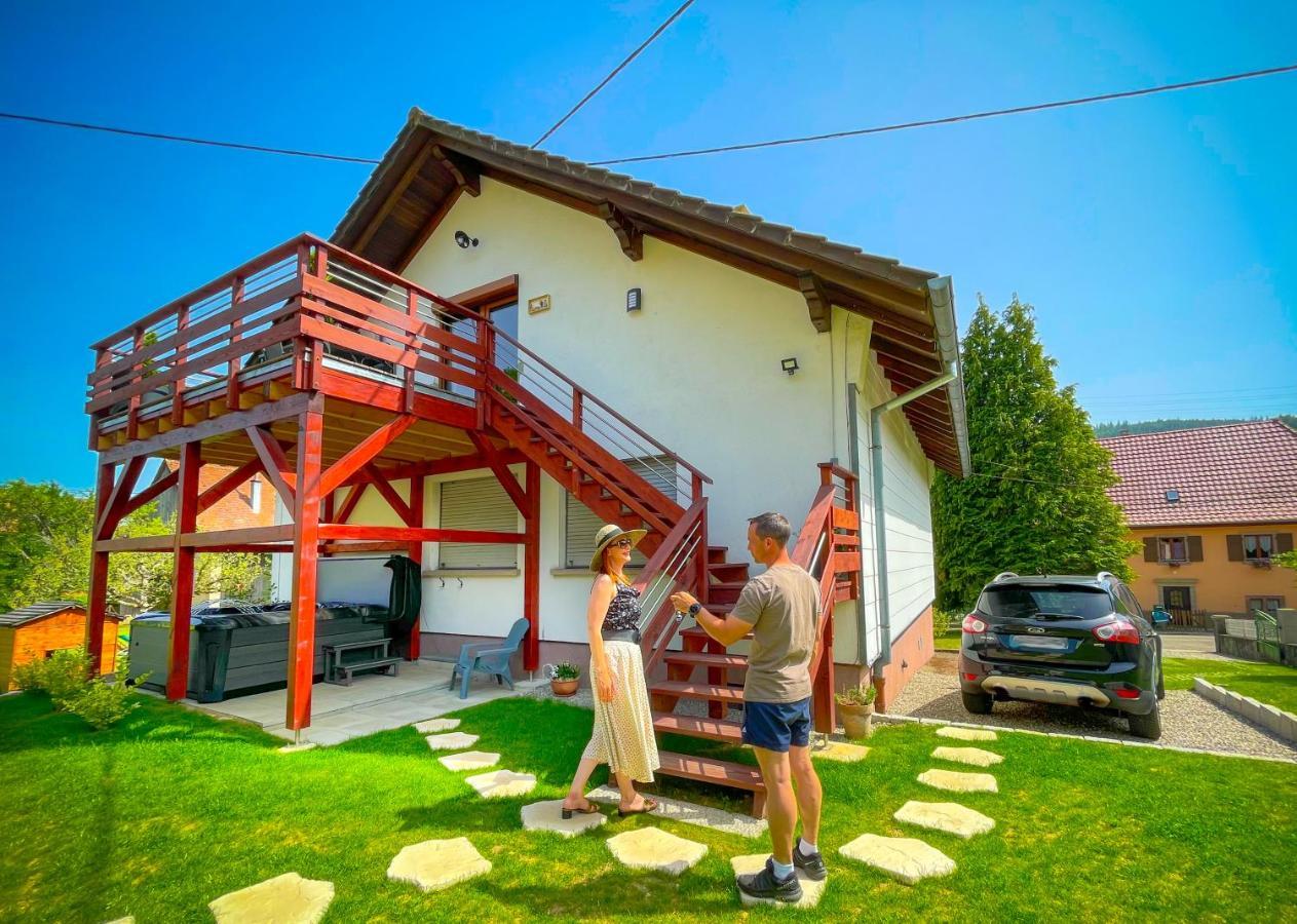 Gite Du Silberwald Charmant Gite Avec Spa - Jacuzzi , Acces Privatif Stosswihr Exterior foto