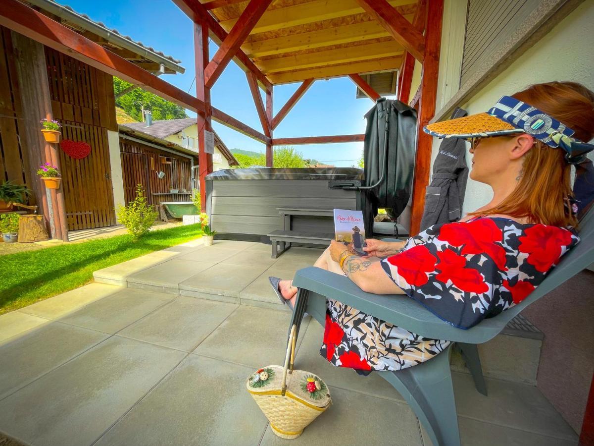 Gite Du Silberwald Charmant Gite Avec Spa - Jacuzzi , Acces Privatif Stosswihr Exterior foto